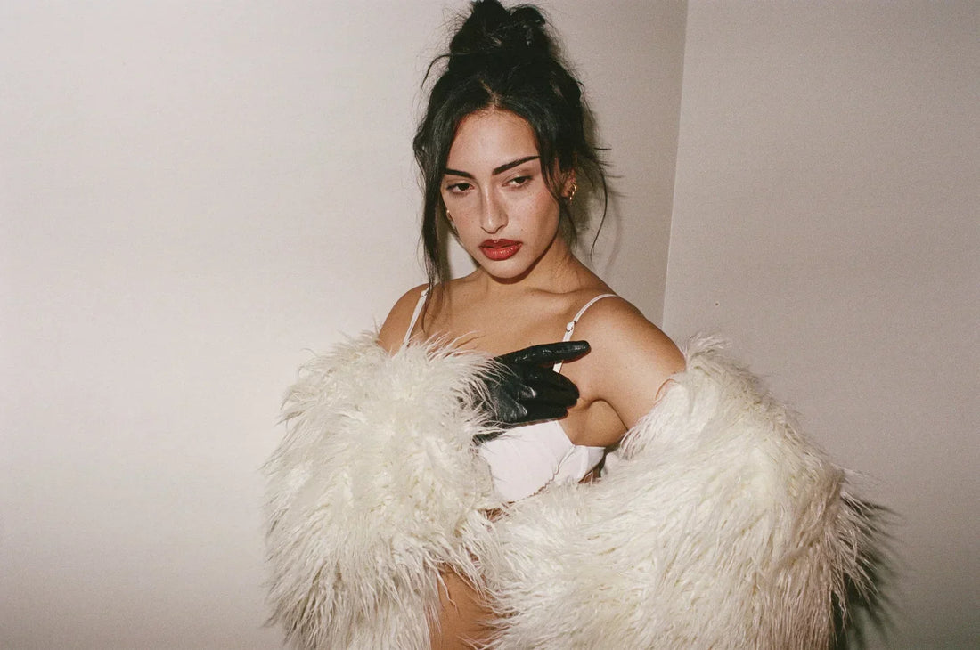 Samia Kanaan wears Vellutini for Numéro Netherlands