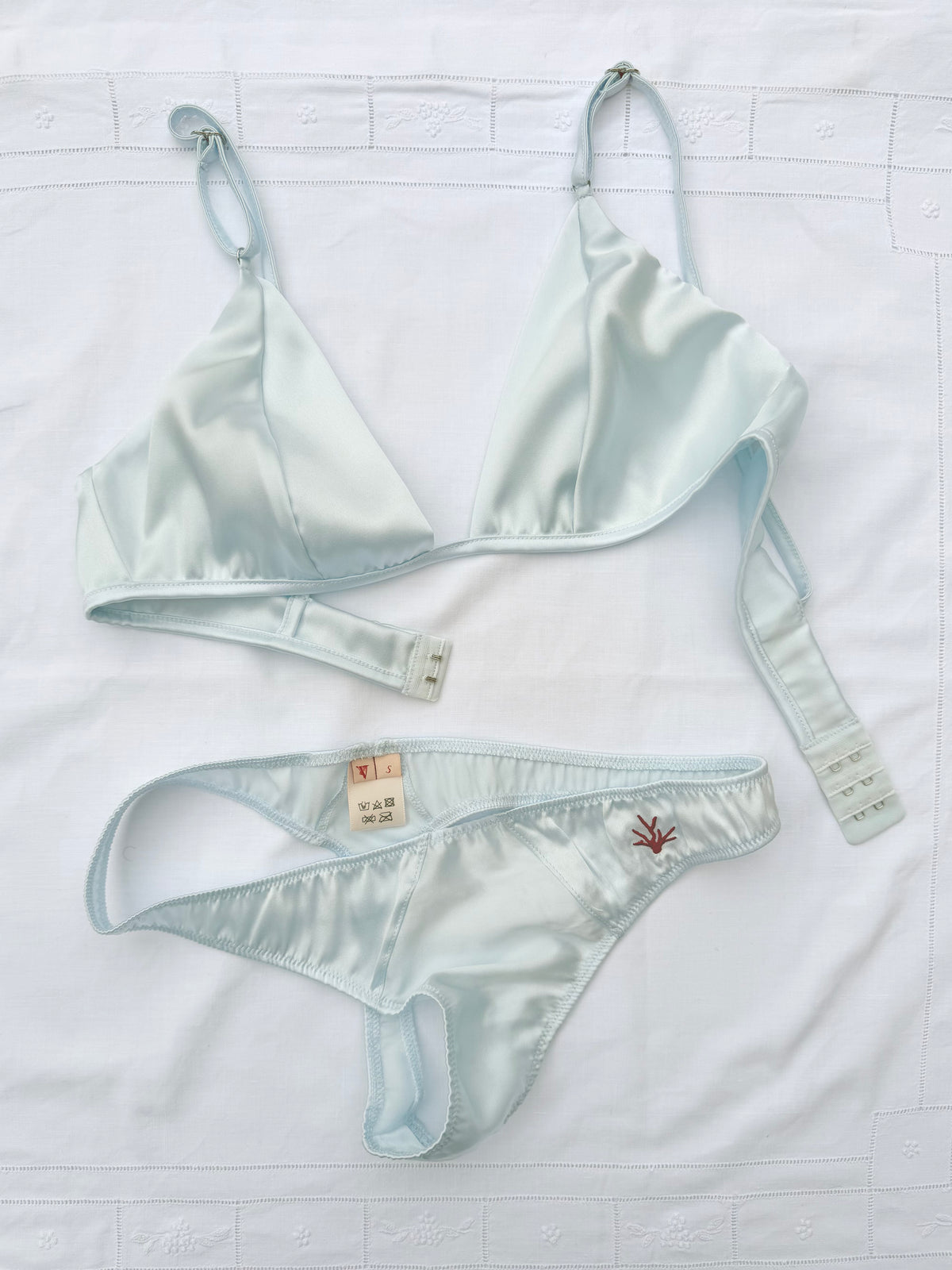 Amalia Bralette - Mother of Pearl