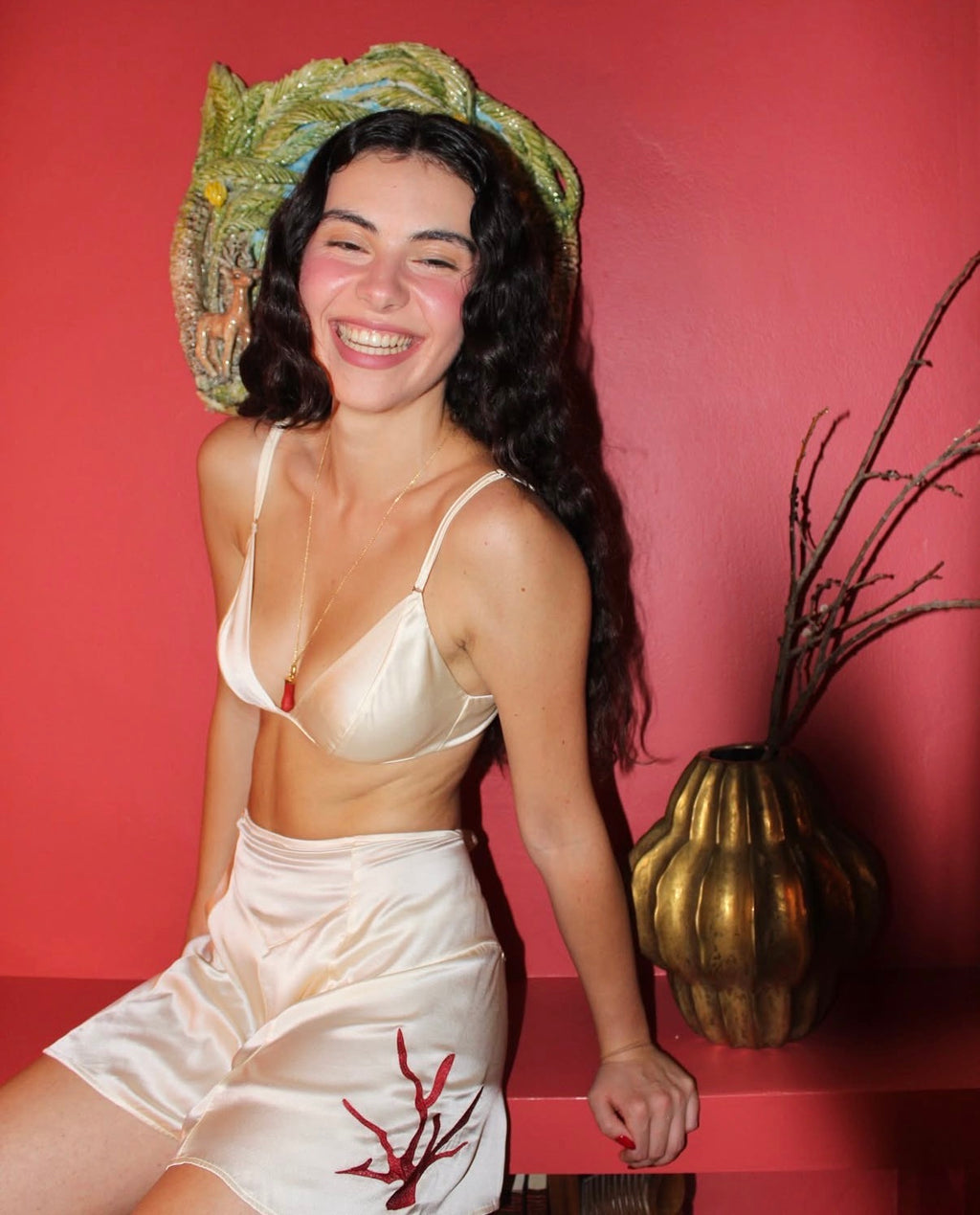Amalia Silk Bralette - Canistrelli