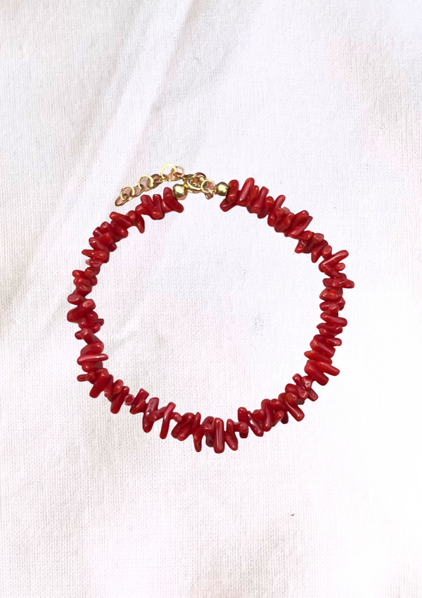Bracelet en corail